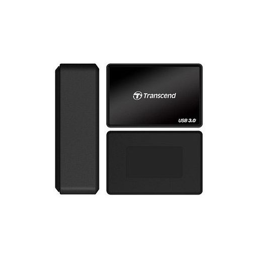 Transcend CFast 2.0 USB3.0 kártyaolvasó USB 3.2 Gen 1 (3.1 Gen 1) Fekete