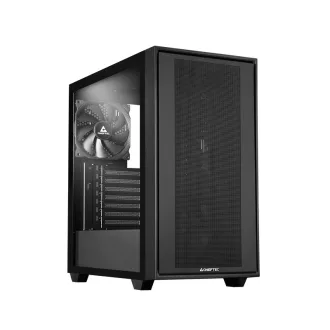 Chieftec Midi Tower GS-03B-BLK-OP, Schwarz Fekete