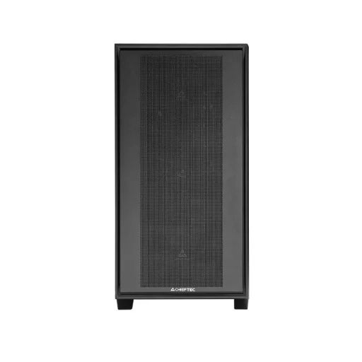 Chieftec Midi Tower GS-03B-BLK-OP, Schwarz Fekete