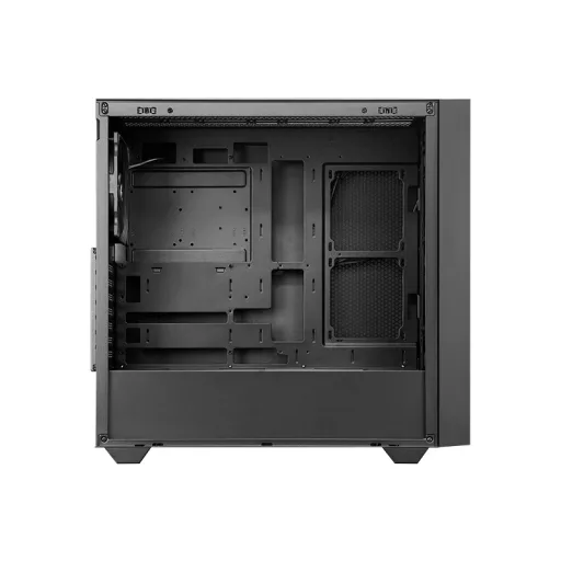Chieftec Midi Tower GS-03B-BLK-OP, Schwarz Fekete
