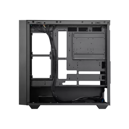 Chieftec Midi Tower GS-03B-BLK-OP, Schwarz Fekete