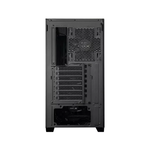 Chieftec Midi Tower GS-03B-BLK-OP, Schwarz Fekete