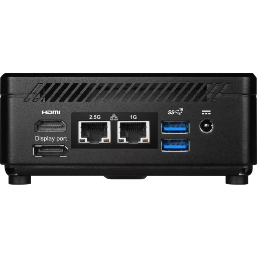 MSI Cubi 5 12M-022BDE 0.66L sized PC Fekete i3-1215U