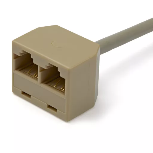 StarTech.com RJ45SPLITTER hálózati elosztó Szürke