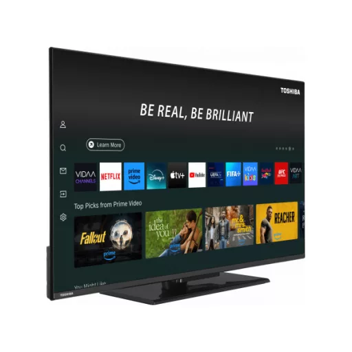 Toshiba 40LV3563DG televízió 101,6 cm (40") Full HD Smart TV Fekete 250 cd/m²