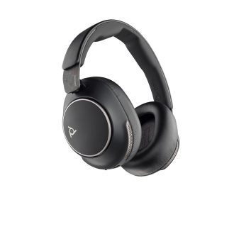   HP Poly Voyager Surround 80 UC USB-C Headset +USB-C/A Adapter Vezeték nélküli Fejpánt Zene/általános USB C-típus Bluetooth Fekete