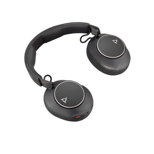 HP Poly Voyager Surround 80 UC USB-C Headset +USB-C/A Adapter Vezeték nélküli Fejpánt Zene/általános USB C-típus Bluetooth Fekete