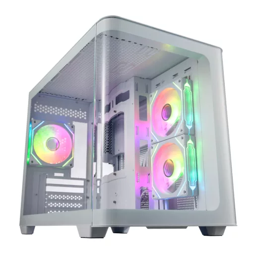 FSP S380-WA Micro Tower Fehér