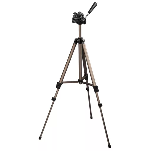 Hama Star 75 háromlábú fotóállvány Digitális/filmes kamerák 3 láb(ak) Fekete, Ezüst