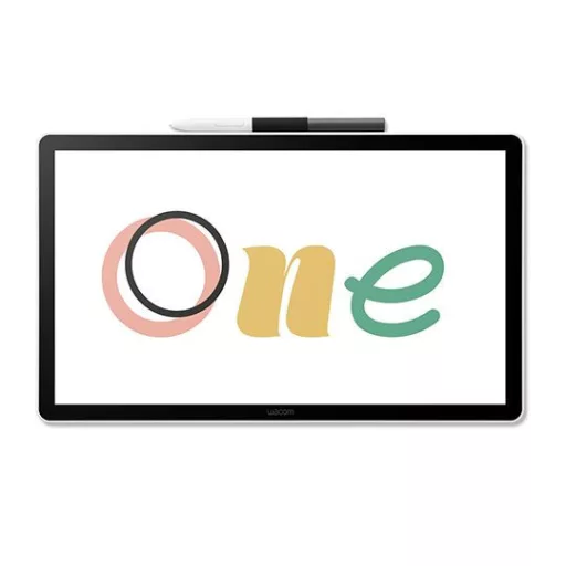 Wacom One 14 digitális rajztábla Fekete, Fehér 2540 lpi 309 x 174 mm USB