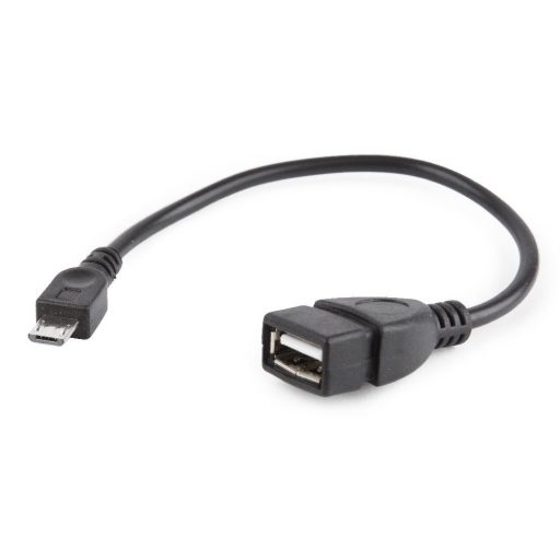 Gembird USB A - Micro-USB B, 0.15m USB kábel USB 2.0 0,15 M Fekete