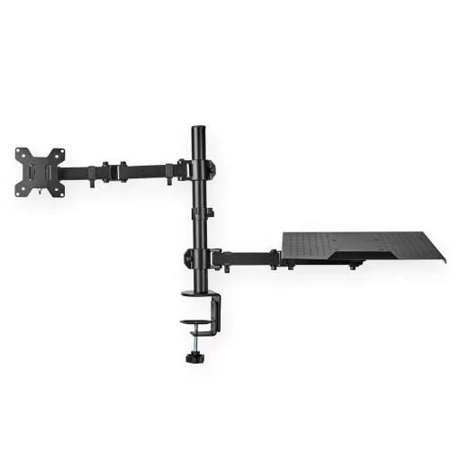 Nedis MMSISNB110BK asztali TV konzol 81,3 cm (32") Fekete