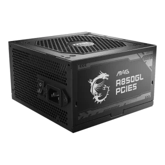 MSI MAG A850GL PCIE5 850 W 20+4 pin ATX ATX Fekete