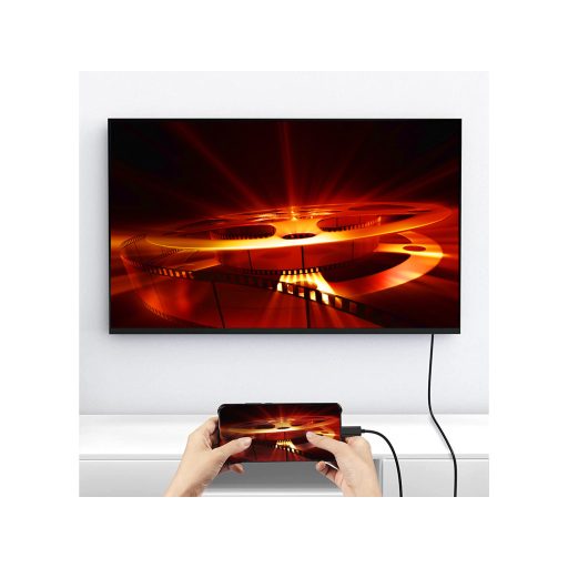 Equip 133427 video átalakító kábel 2 M USB C-típus DisplayPort Szürke