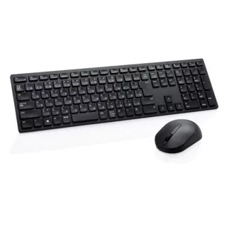   DELL KM5221W billentyűzet Egér mellékelve Irodai Vezeték nélküli RF QWERTZ Magyar Fekete