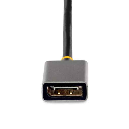 StarTech.com 128-HDMI-DISPLAYPORT video átalakító kábel 0,3 M HDMI A-típus (Standard) Fekete, Szürke