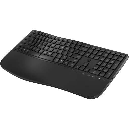 HP 685 Comfort Dual-Mode Keyboard billentyűzet Irodai RF vezeték nélküli + Bluetooth QWERTY Fekete