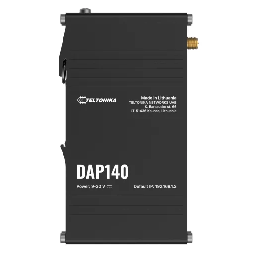 Teltonika DAP140 300 Mbit/s Fekete Ethernet-áramellátás (PoE) támogatása