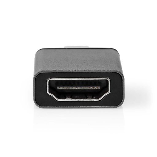 Nedis CCGB64650GY video átalakító kábel 0 M HDMI USB-C Fekete, Szürke