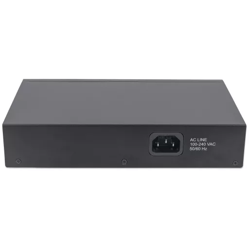 Intellinet 561068 hálózati kapcsoló Beállítást nem igénylő (unmanaged) L2 Gigabit Ethernet (10/100/1000) 1U Fekete