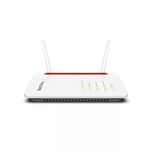 Box FRITZ! 6850 5G vezetéknélküli router Gigabit Ethernet Kétsávos (2,4 GHz / 5 GHz) Fekete, Vörös, Fehér