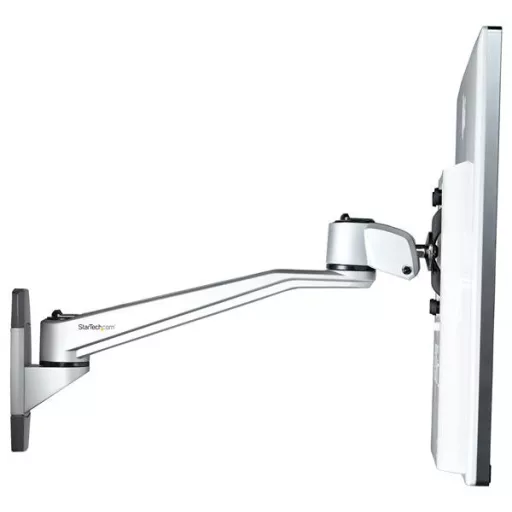 StarTech.com ARMWALLDS2 asztali TV konzol 76,2 cm (30") Fali Ezüst