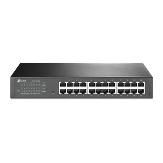   TP-Link TL-SG1024DE Vezérelt L2 Gigabit Ethernet (10/100/1000) 1U Fekete