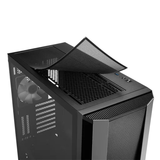 Sharkoon ELITE SHARK TG7M RGB Fekete