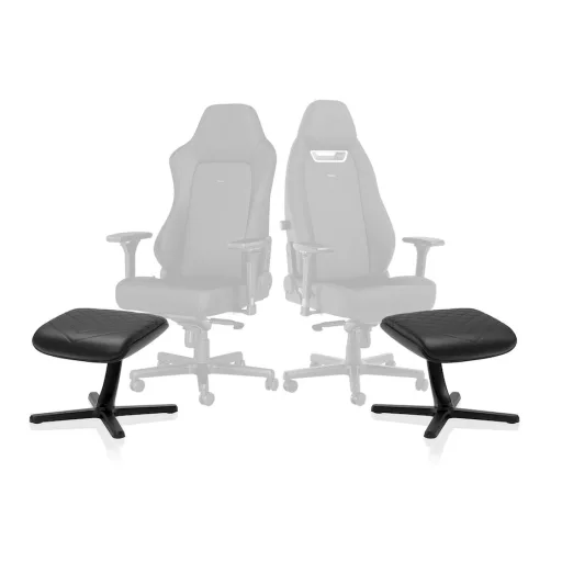 noblechairs NBL-FR-PU-BLK foot rest Fekete