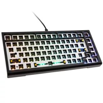   Ducky Tinker 75 billentyűzet Játék USB Amerikai angol Fekete