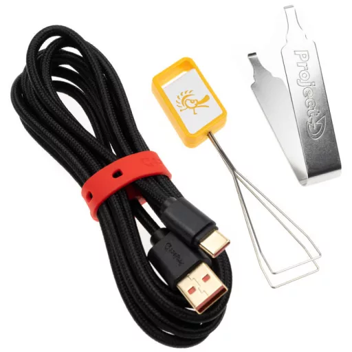 Ducky Tinker 75 billentyűzet Játék USB Amerikai angol Fekete