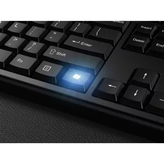   Kensington KM270 EQ billentyűzet RF vezeték nélküli + Bluetooth Fekete