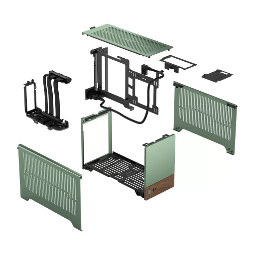 Fractal Design Terra Small Form Factor (SFF) Zöld