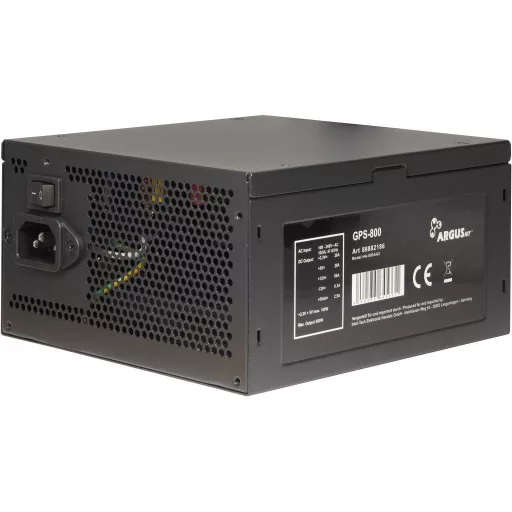 Inter-Tech ArgusNT GPS-800 800 W 20+4 pin ATX ATX Fekete