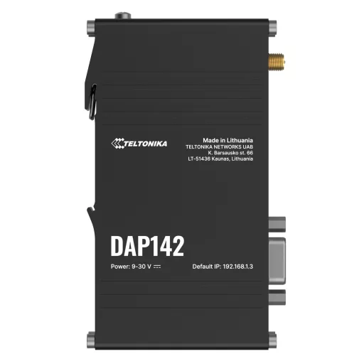Teltonika DAP142 300 Mbit/s Fekete Ethernet-áramellátás (PoE) támogatása