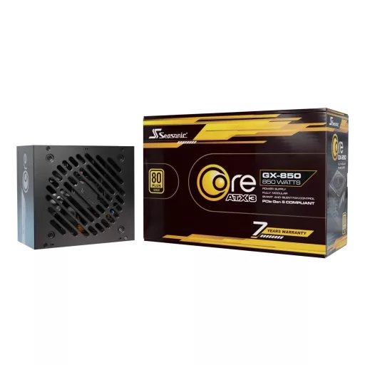 Seasonic CORE GC-850 ATX 3.1 850 W 24-pin ATX Fekete