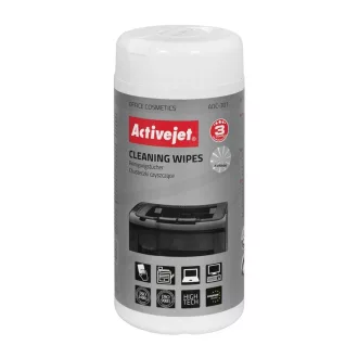   Activejet AOC-301 kelléktisztító készlet Computer mouse, Billenytyűzet, LCD/LED/Plasma, LCD/TFT/plazma, Mobiltelefon / okostelefon, Laptop, PC, Nyomtató, Szkenner, Képernyő / műanyag, Tábla PC, Telefon, Univerzális Berendezéstisztító törlőkendők