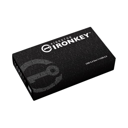 Kingston Technology IronKey D500S USB flash meghajtó 32 GB USB A típus 3.2 Gen 1 (3.1 Gen 1) Fekete