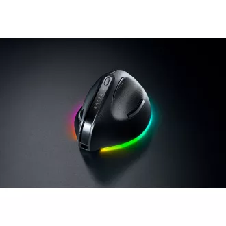   Razer Pro Click V2 Vertical egér Univerzális Jobbkezes RF Wireless + Bluetooth + USB Type-C Optikai 30000 DPI
