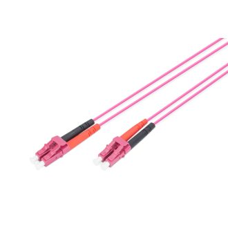   Digitus DK-2533-01-4 InfiniBand és száloptikai kábel 1 M LC I-VH Ibolya