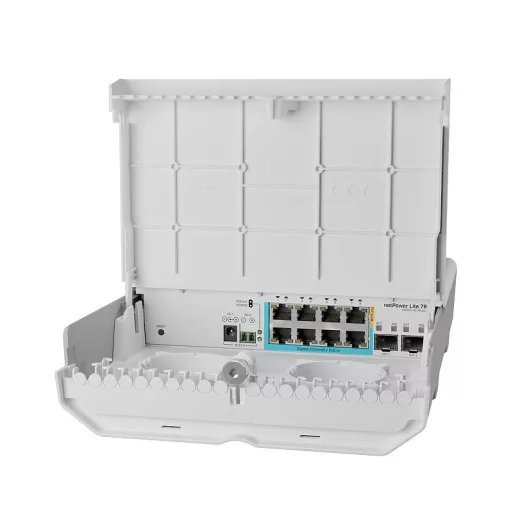 Mikrotik netPower Lite 7R Gigabit Ethernet (10/100/1000) Ethernet-áramellátás (PoE) támogatása Fehér