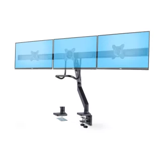   StarTech.com 3M1A3SG-MONITOR-ARM asztali TV konzol 68,6 cm (27") Fekete, Ezüst