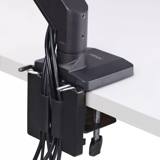 StarTech.com 3M1A3SG-MONITOR-ARM asztali TV konzol 68,6 cm (27") Fekete, Ezüst