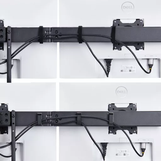 StarTech.com 3M1A3SG-MONITOR-ARM asztali TV konzol 68,6 cm (27") Fekete, Ezüst