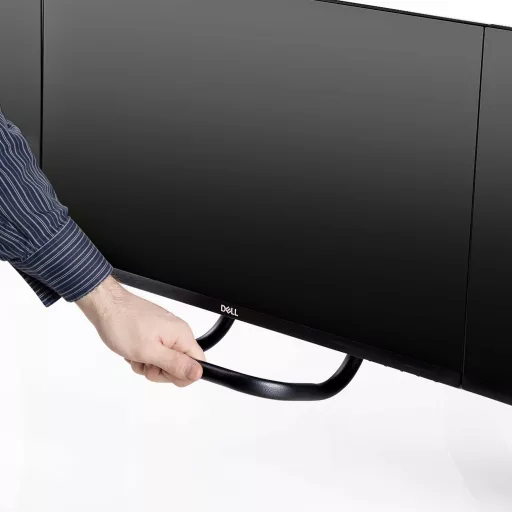 StarTech.com 3M1A3SG-MONITOR-ARM asztali TV konzol 68,6 cm (27") Fekete, Ezüst