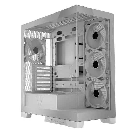 Modecom Volcano SPACE APEX ARGB MIDI Midi Tower Fehér