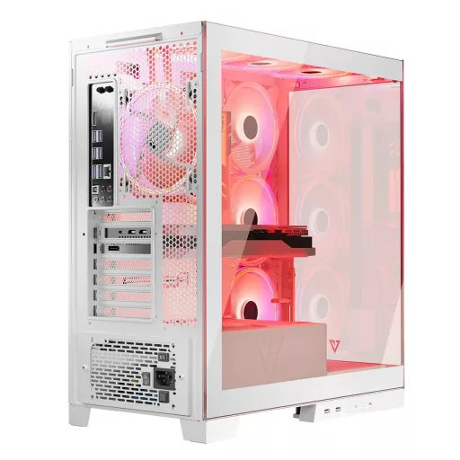 Modecom Volcano SPACE APEX ARGB MIDI Midi Tower Fehér