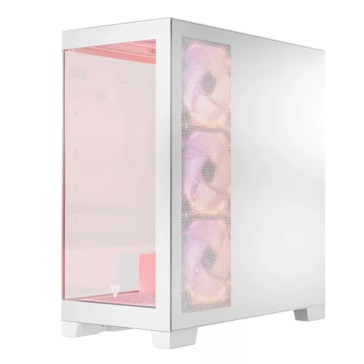 Modecom Volcano SPACE APEX ARGB MIDI Midi Tower Fehér