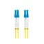 Lanberg FO-LULU-SD11-0010-YE InfiniBand és száloptikai kábel 3 M LC Sárga
