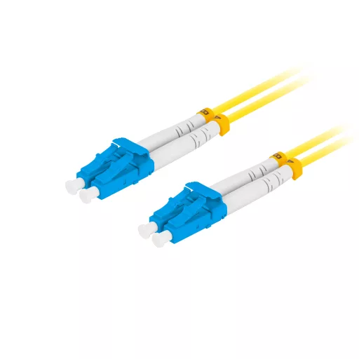 Lanberg FO-LULU-SD11-0010-YE InfiniBand és száloptikai kábel 3 M LC Sárga